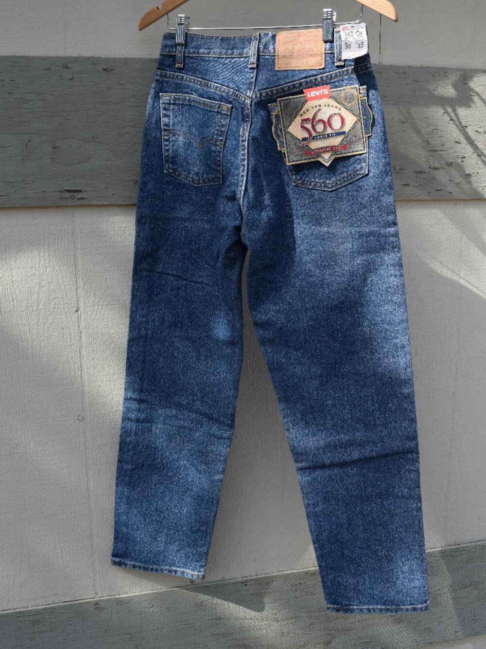 Vintage 1993 Levi's 554 Deadstock NWT Men's 30x32 560 Loose Fit Straight Leg